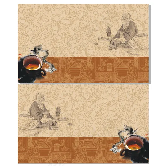 古代展板cdr矢量模版下载