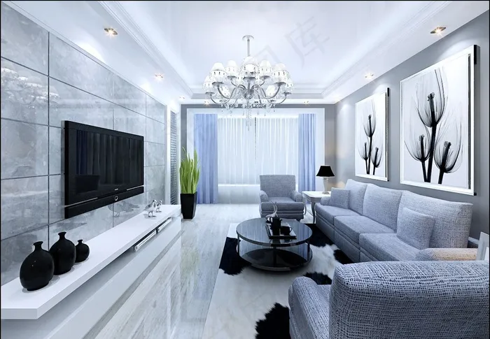 电视背景墙装修设计效果图