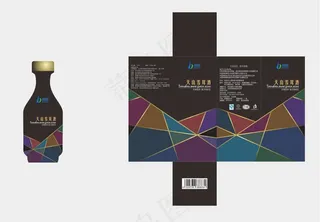 酒包装图片模板下载