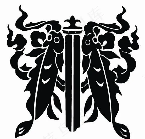 元明时代 矢量版画 古典图案 矢量中华五千年 AI源文件_0576ai矢量模版下载