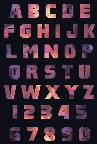 创造性的字母设计矢量集17