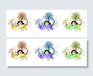 AI现代主义几何图形矢量图