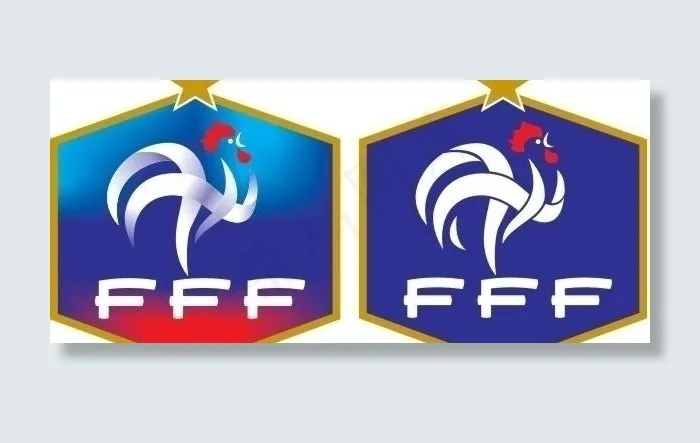 法国国家队足协标志图片cdr矢量模版下载