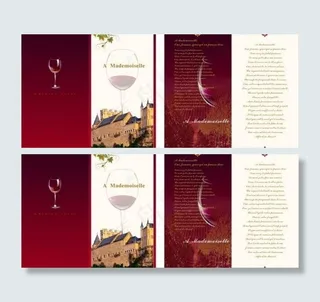 葡萄酒画册图片