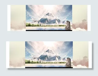 淘宝古典风格清晰大背景图58