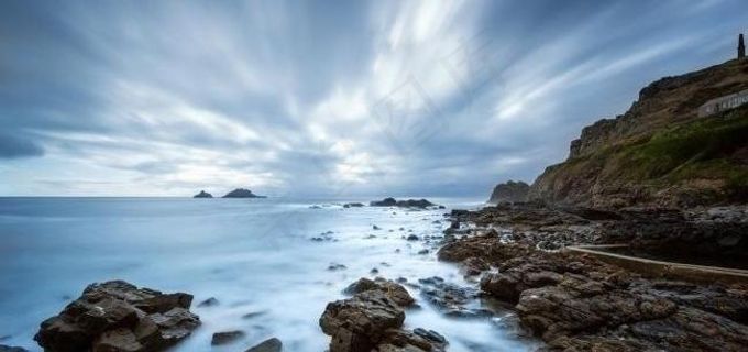 cornwal的岩滩图片