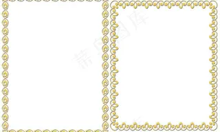 金色边框图片
