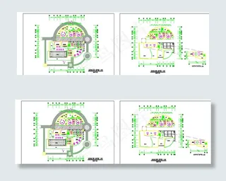 郑州天下城会所幼儿园cad图纸