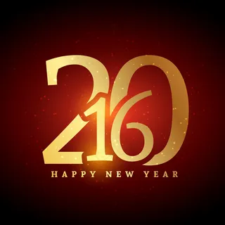 2016艺术字体金色字体