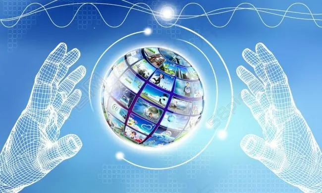 科技图片psd模版下载