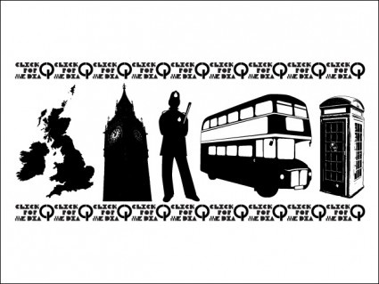 英国的载体ai矢量模版下载