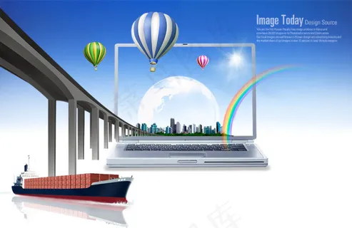 高清PSD分层素材现代都市