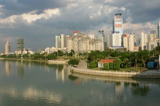 南湖公园周边建筑图片