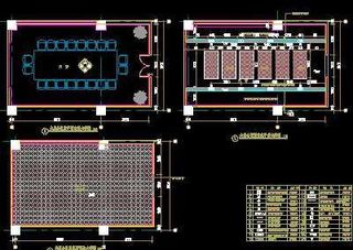 六层会议室大样图-门诊、急诊楼装修...