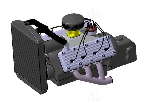 弗拉特黑德V8引擎