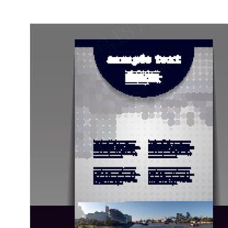 商业画册封面矢量素材