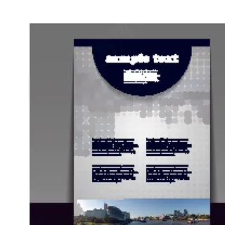 商业画册封面矢量素材