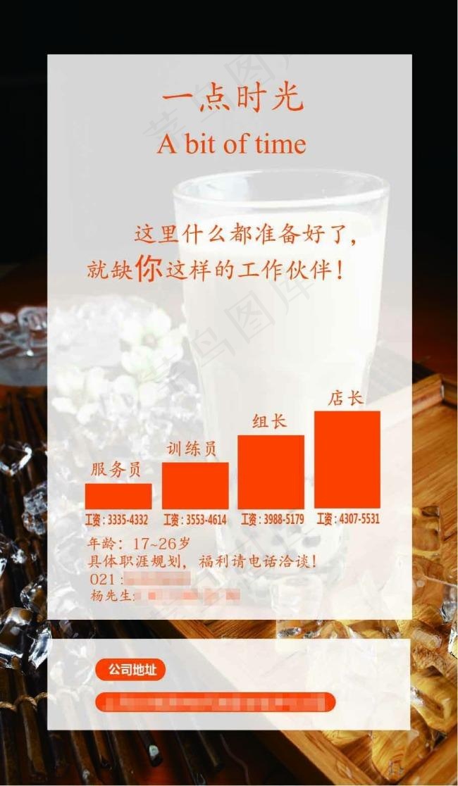 招聘海报ai矢量模版下载
