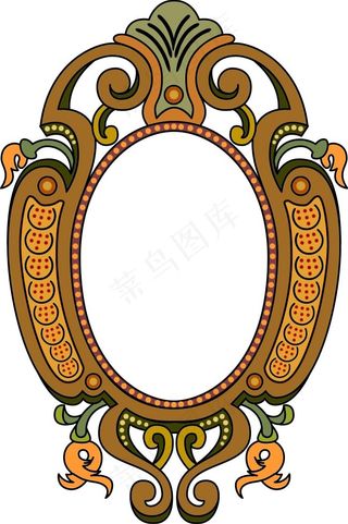 边框花纹花边矢量图