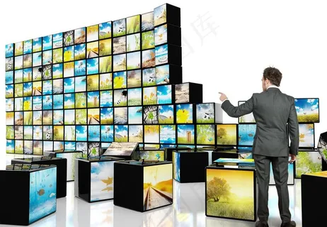 白领未来科技商务商业图片