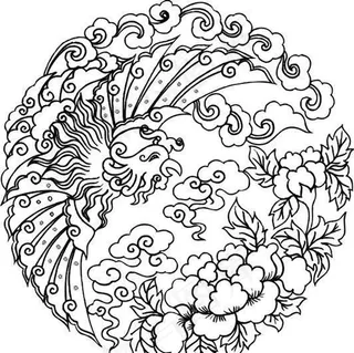 吉祥图案 黑白 中华传统 矢量 AI_0012