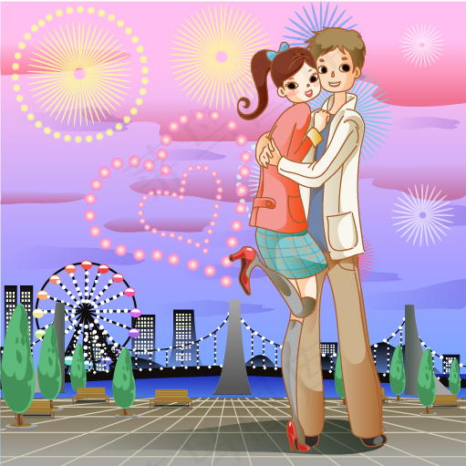 韩国风格情人节