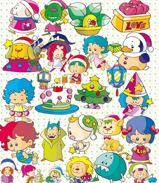 少儿卡通人物图片