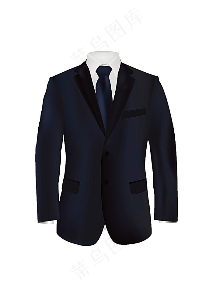 黑色西装服饰