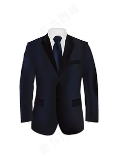 黑色西装服饰 黑色西装服饰