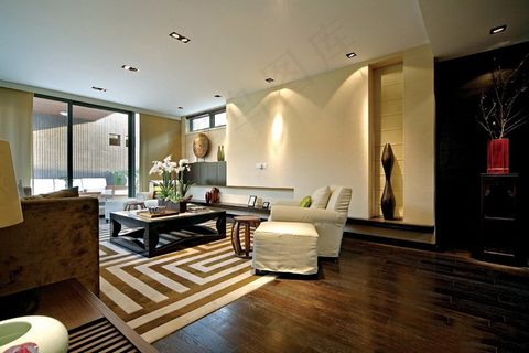 中式客厅装修设计效果图