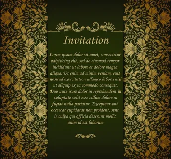 欧式花纹背景图片