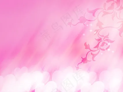 梦幻粉色背景