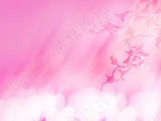 梦幻粉色背景