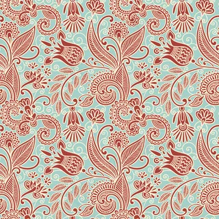 美丽的手绘图案矢量1