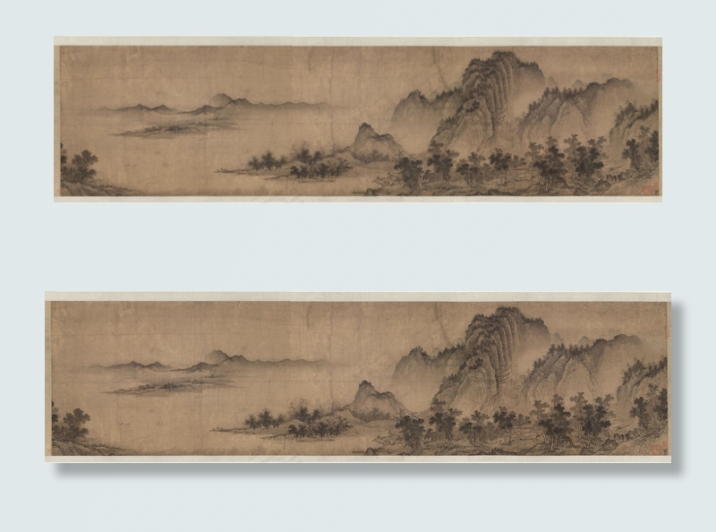 平林霽色圖