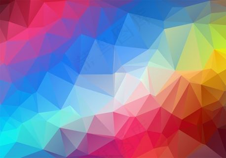 多边形好看的科技矢量背景