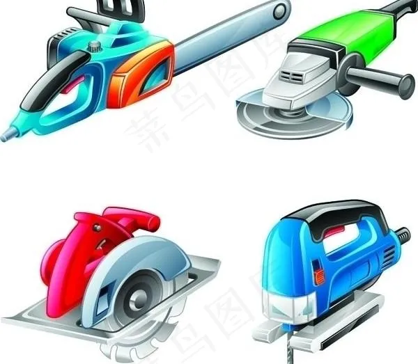 五金电动工具图片eps,ai矢量模版下载