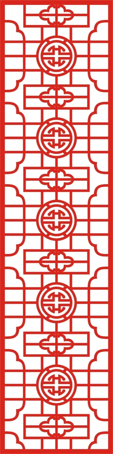 矢量镂空花纹边框底纹