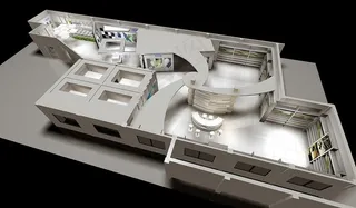 新能源企业展厅图片