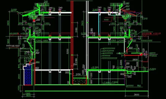 古建筑古塔CAD素材