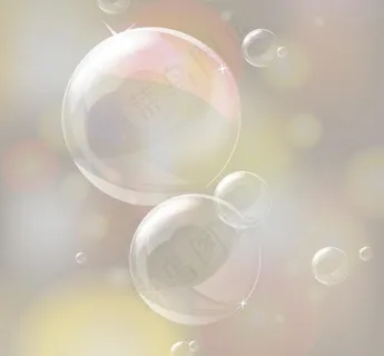 创意气泡背景图片