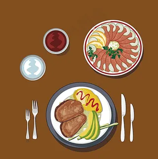 矢量美食食物图片