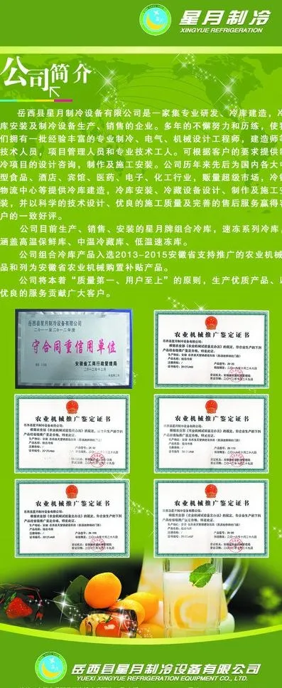 x展架 公司简介图片(2268X5103(DPI:72))psd模版下载