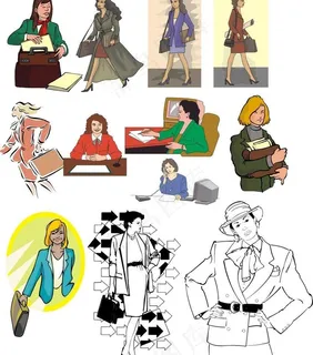 人物漫画图片 人物漫画图片