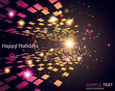 动感绚丽色块矢量图下载