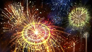 元宵新年烟花素材第24款