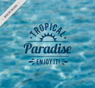 夏季模糊水背景