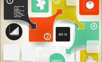 向量的业务模板创意设计03eps,ai矢量模版下载