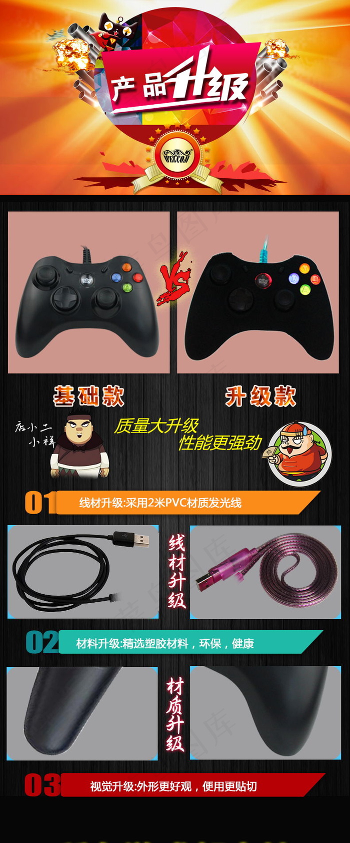 产品升级对比图(790X1826(DPI:72))psd模版下载