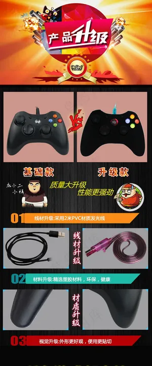 产品升级对比图